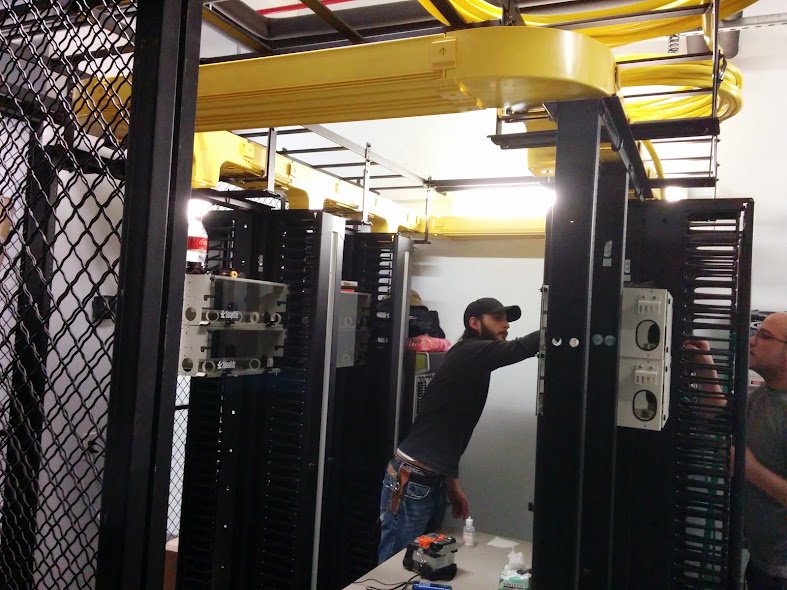 Stealth cage at 325 Hudson Street